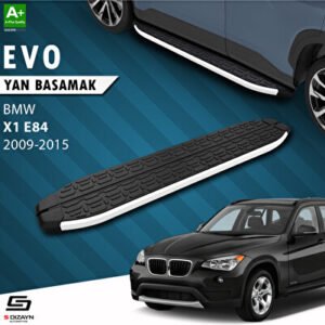 S-Dizayn BMW X1 E84 Evo Alüminyum Araca Özel Yan Basamak 183 cm 2009-2015
