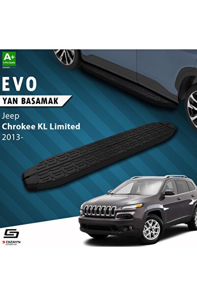 1_org_zoom-2466.jpg S-Dizayn Jeep Cherokee KL S-Plus Siyah Araca Özel Yan Basamak 173 cm 2013-2023 - Görsel 1