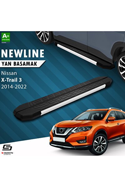 1_org_zoom-2485.jpg Nissan X-Trail T32 NewLine Alüminyum Araca Özel Yan Basamak 183 cm 2014-2022 - Görsel 1