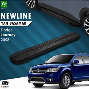 Dodge Journey NewLine Siyah Araca Özel Yan Basamak 183 cm 2008-2020