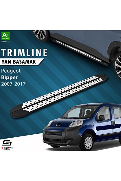1_org_zoom-2489.jpg S-Dizayn Peugeot Bipper TrimLine Gri Araca Özel Yan Basamak 177 cm 2007-2017 - Görsel 1