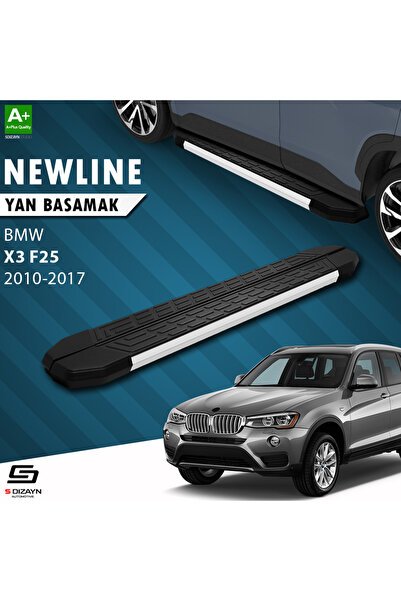 1_org_zoom-2495.jpg BMW X3 F25 NewLine Alüminyum Araca Özel Yan Basamak 193 cm 2010-2017 - Görsel 1