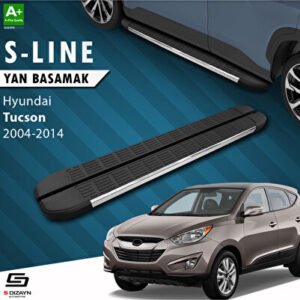 Hyundai Tucson 2 S-Line Krom Araca Özel Yan Basamak 173 cm 2004-2014