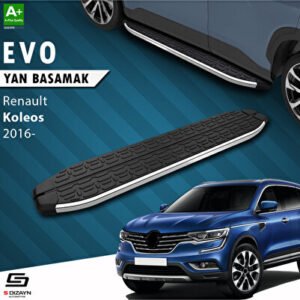 Renault Koleos 2 Evo Krom Araca Özel Yan Basamak 163 cm 2016 ve Üzeri
