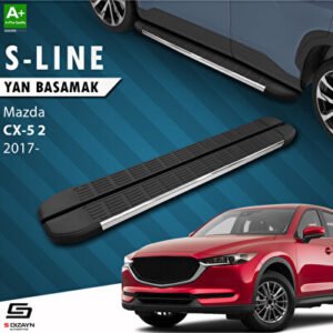 Mazda CX-5 2 S-Line Krom Araca Özel Yan Basamak 183 cm 2017 ve Üzeri