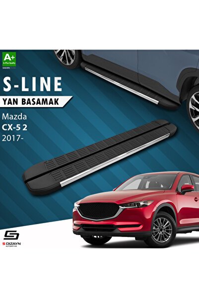 1_org_zoom-2514.jpg Mazda CX-5 2 S-Line Krom Araca Özel Yan Basamak 183 cm 2017 ve Üzeri - Görsel 1