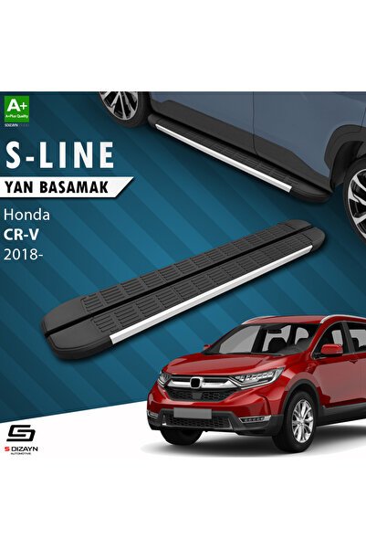 1_org_zoom-2535.jpg Honda CR-V 5 S-Line Alüminyum Araca Özel Yan Basamak 173 cm 2018-2022 - Görsel 1