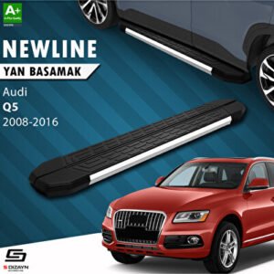 S-Dizayn Audi Q5 Newline Krom Araca Özel Yan Basamak 189 cm 2008-2016