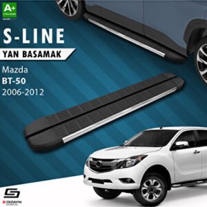 Mazda BT-50 Pick-Up S-Line Krom Araca Özel Yan Basamak 193 cm 2006-2012