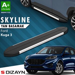 Ford Kuga 3 Skyline Alüminyum Araca Özel Yan Basamak 183 cm 2020 ve Üzeri