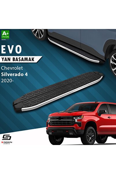 1_org_zoom-2581.jpg Chevrolet Silverado 4 Uzun Şase Evo Krom Araca Özel Yan Basamak 253 cm 2020 ve Üzeri - Görsel 1