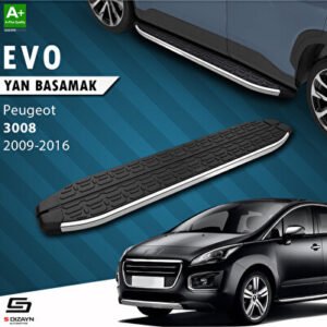 Peugeot 3008 Evo Krom Araca Özel Yan Basamak 183 cm 2009-2016