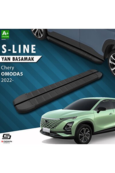 1_org_zoom-264.jpg S-Dizayn Chery Omoda5 S-Line Siyah Araca Özel Yan Basamak 183 cm 2022 ve Üzeri - Görsel 1