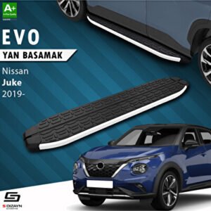 Nissan Juke 2 Evo Alüminyum Araca Özel Yan Basamak 173 cm 2019 ve Üzeri