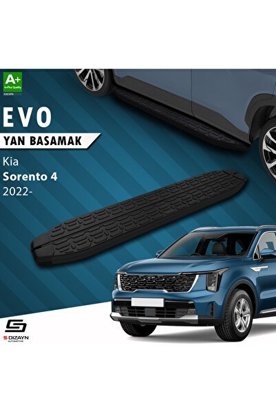 1_org_zoom-2718.jpg Kia Sorento 4 Evo Siyah Araca Özel Yan Basamak 183 cm 2022 ve Üzeri - Görsel 1