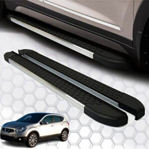 Nissan Qashqai 2 Nevada Uyumlu Araca Özel Yan Basamak Krom 2010-2014 Arası
