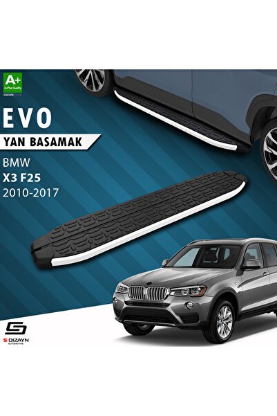 1_org_zoom-2731.jpg S-Dizayn BMW X3 F25 Evo Alüminyum Araca Özel Yan Basamak 193 cm 2010-2017 - Görsel 1