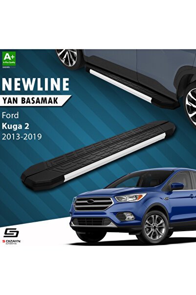 1_org_zoom-2747.jpg Ford Kuga 2 NewLine Alüminyum Araca Özel Yan Basamak 183 cm 2013-2019 - Görsel 1
