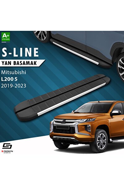 1_org_zoom-2782.jpg Mitsubishi L200 5 S-Line Alüminyum Araca Özel Yan Basamak 203 cm 2019 ve Üzeri - Görsel 1
