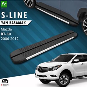 Mazda BT-50 Pick-Up S-Line Alüminyum Araca Özel Yan Basamak 193 cm 2006-2012