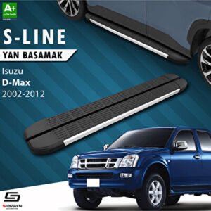 Isuzu D-Max S-Line Alüminyum Araca Özel Yan Basamak 203 cm 2002-2012