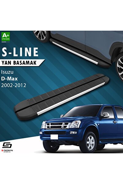 1_org_zoom-2789.jpg Isuzu D-Max S-Line Alüminyum Araca Özel Yan Basamak 203 cm 2002-2012 - Görsel 1