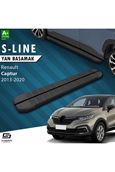 1_org_zoom-2797.jpg Renault Captur S-Line Siyah Araca Özel Yan Basamak 173 cm 2013-2020 - Görsel 1