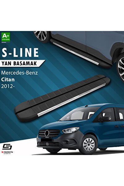 1_org_zoom-2799.jpg Mercedes Citan Uzun Şase S-Line Krom Araca Özel Yan Basamak 223 cm 2012-2021 - Görsel 1