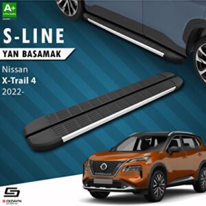 Nissan X-Trail T33 S-Line Alüminyum Araca Özel Yan Basamak 183 cm 2022 ve Üzeri