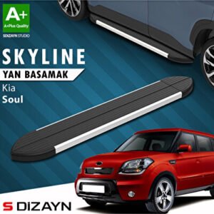 Kia Soul Skyline Alüminyum Araca Özel Yan Basamak 173 cm 2009-2014