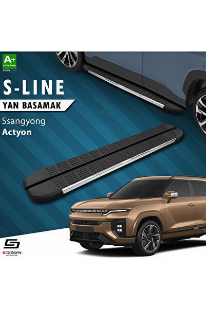 1_org_zoom-2831.jpg SsangYong Actyon S-Line Krom Araca Özel Yan Basamak 183 cm 2024 ve Üzeri - Görsel 1