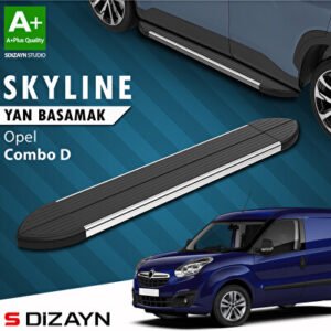 Opel Combo D Skyline Krom Araca Özel Yan Basamak 193 cm 2011-2015