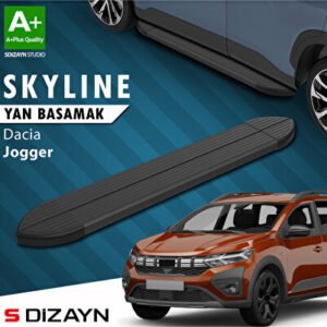 Dacia Jogger Skyline Siyah Araca Özel Yan Basamak 213 cm 2022 ve Üzeri