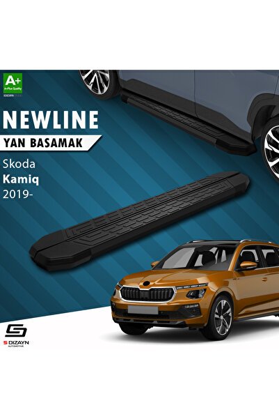 1_org_zoom-2849.jpg Skoda Kamiq NewLine Siyah Araca Özel Yan Basamak 183 cm 2019 ve Üzeri - Görsel 1