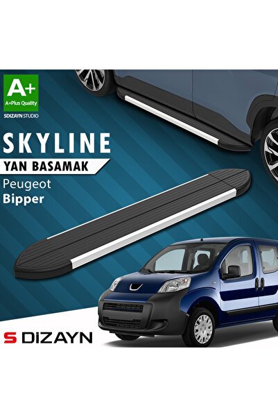 1_org_zoom-2855.jpg Peugeot Bipper Skyline Alüminyum Araca Özel Yan Basamak 173 cm 2007-2017 - Görsel 1