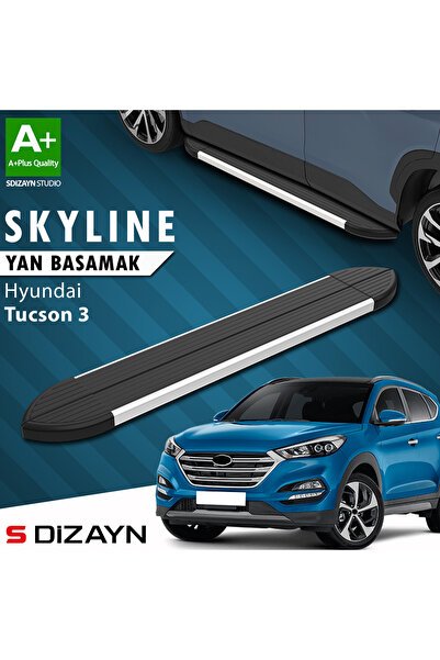 1_org_zoom-2861.jpg Hyundai Tucson 3 Skyline Alüminyum Araca Özel Yan Basamak 173 cm 2015-2020 - Görsel 1