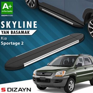 Kia Sportage 2 Skyline Krom Araca Özel Yan Basamak 173 cm 2004-2010