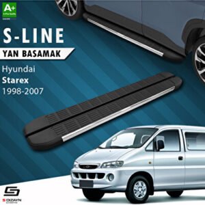 Hyundai H-1 Starex S-Line Krom Araca Özel Yan Basamak 193 cm 1998-2007