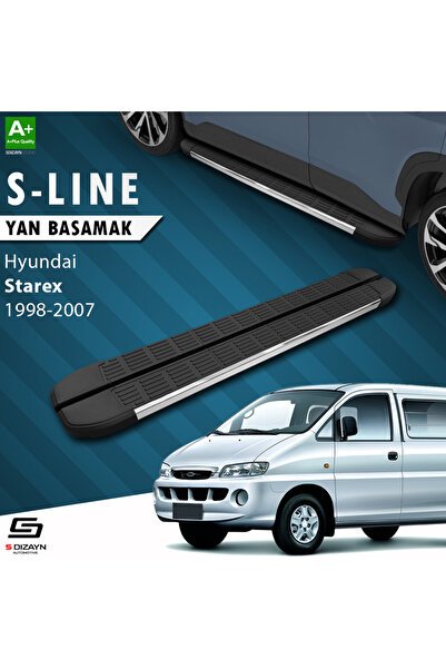 1_org_zoom-2874.jpg Hyundai H-1 Starex S-Line Krom Araca Özel Yan Basamak 193 cm 1998-2007 - Görsel 1