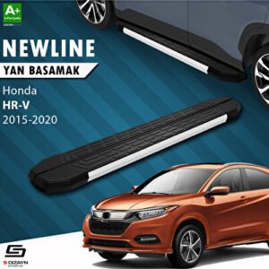S-Dizayn Honda Hr-v 2 Newline Alüminyum Araca Özel Yan Basamak 179 cm 2015-2020