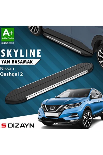 1_org_zoom-2881.jpg Nissan Qashqai 2 Skyline Krom Araca Özel Yan Basamak 173 cm 2014-2021 - Görsel 1