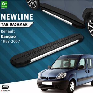 S-Dizayn Renault Kangoo Newline Krom Araca Özel Yan Basamak 189 cm 1998-2007