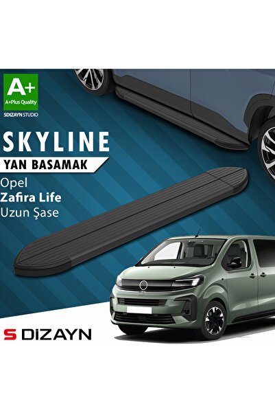 1_org_zoom-3012.jpg Opel Zafira Life Skyline Siyah Araca Özel Yan Basamak 243 cm 2020 ve Üzeri - Görsel 1