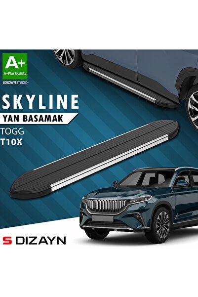 1_org_zoom-3013.jpg TOGG T10X Skyline Krom Araca Özel Yan Basamak 203 cm 2023 ve Üzeri - Görsel 1