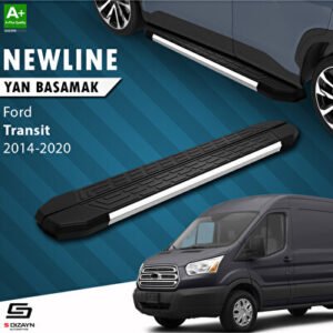 S-Dizayn Ford Transit 5 Newline Krom Araca Özel Yan Basamak 283 cm 2014-2020