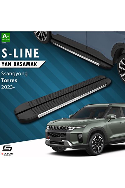 1_org_zoom-302.jpg SsangYong Torres S-Line Krom Araca Özel Yan Basamak 183 cm 2023 ve Üzeri - Görsel 1