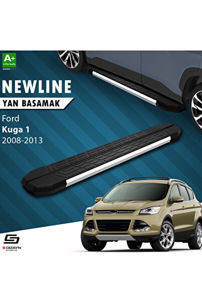 1_org_zoom-3034.jpg Ford Kuga 1 NewLine Krom Araca Özel Yan Basamak 183 cm 2008-2012 - Görsel 1