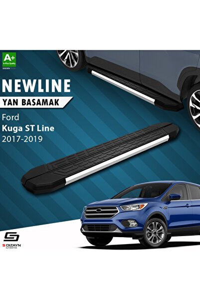 1_org_zoom-3037.jpg Ford Kuga 2 ST-Line NewLine Krom Araca Özel Yan Basamak 183 cm 2017-2019 - Görsel 1