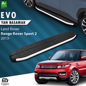 S-Dizayn Land Rover Range Rover Sport 2 Evo Alüminyum Araca Özel Yan Basamak 193 cm 2013-2022