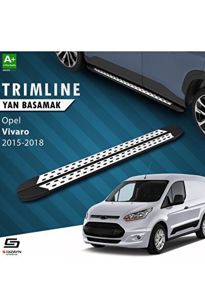 1_org_zoom-3058.jpg S-Dizayn Opel Vivaro B Uzun Şase TrimLine Gri Araca Özel Yan Basamak 270 cm 2015-2018 - Görsel 1